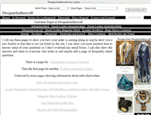 Tablet Screenshot of customerpages.designerleathercraft.co.uk